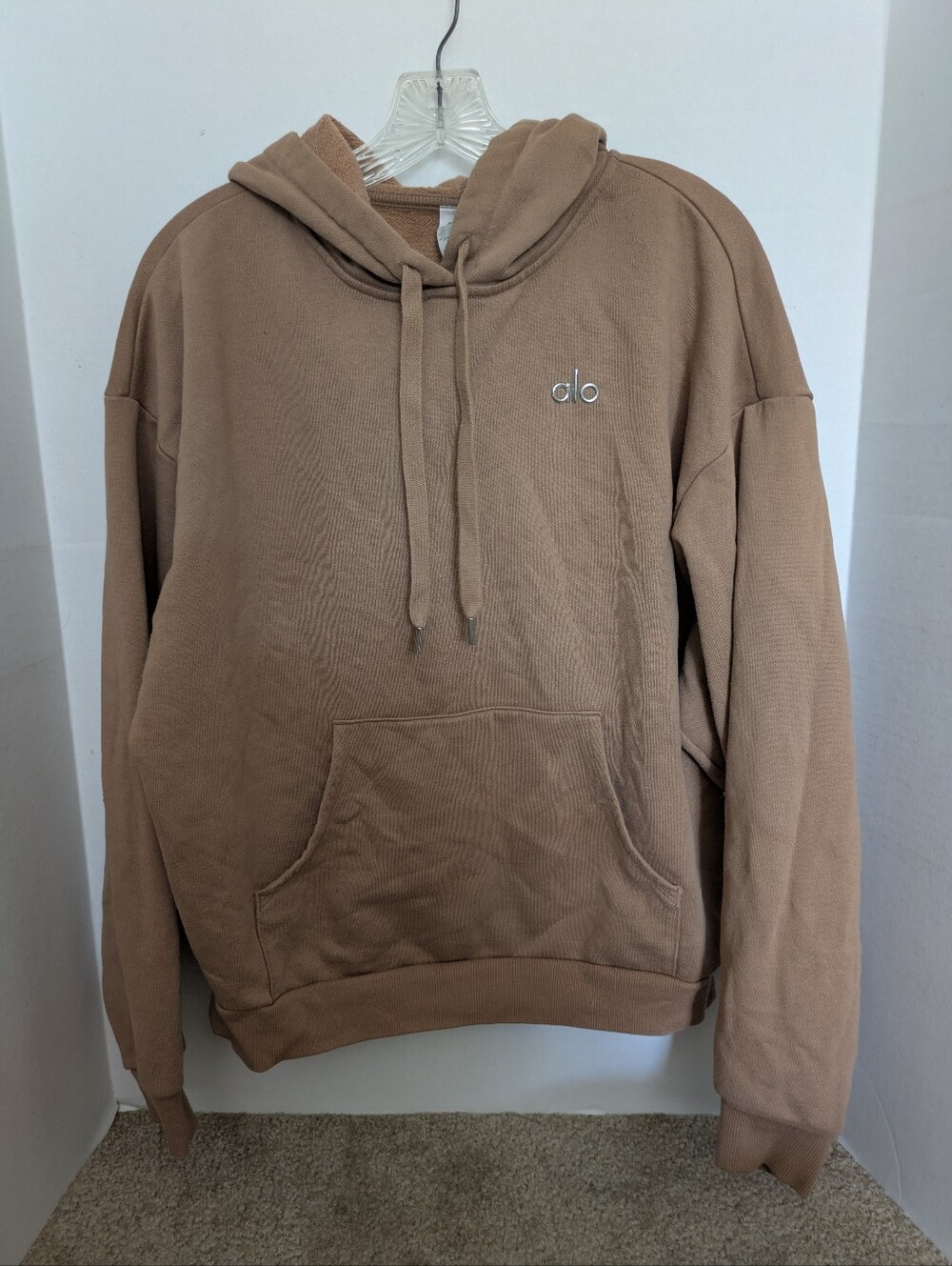 Alo Hoodie Brown Size Small